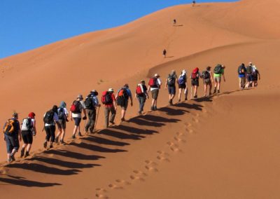 hiking above dunes of Erg Chebbi | desert Merzouga Extraordinary one if you customize.