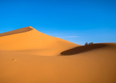 Erg Chegaga Dunes at the desert of Morocco