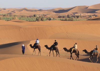 Erg Chegaga dunes and biggest in Morocco