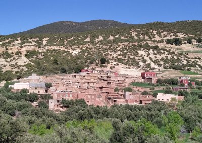 View in high atlas at Morocco