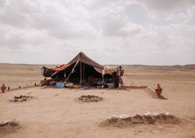 Nomad Tent in Sahara