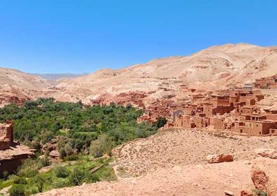 Views in High Atlas Mountains of Morocco